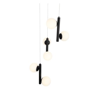 SL395.403.06 Люстра подвесная ST-Luce Черный/Белый LED 6*8W 4000K DONOLO-foto10