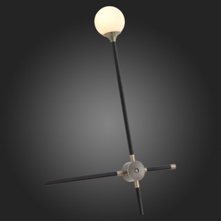 SL429.405.03 Торшер ST-Luce Черный, Золото/Белый G9 3*3W BASTONCINO-foto12