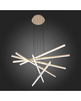 SL394.223.06 Светильник подвесной ST-Luce Матовое золото/Белый LED 6*16,6W 4000K BASONI-foto5