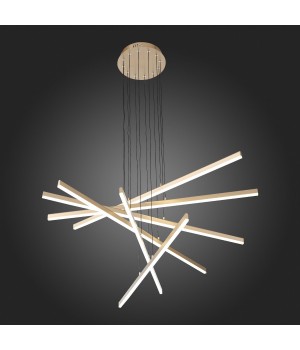 SL394.223.06 Светильник подвесной ST-Luce Матовое золото/Белый LED 6*16,6W 4000K BASONI-foto5