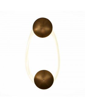 SL6102.321.30 Светильник настенный ST-Luce Латунь/Белый LED 1*30W 4000K Sagrato-foto2