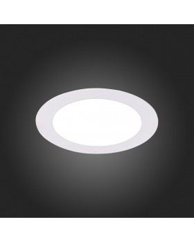 ST210.538.08 Св-к встр. Белый LED 1*8W 3000K 640Lm Ra80 110° IP20 D120xH30 220-240V FASUM-foto3