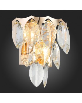 SL1223.201.03 Светильник настенный ST-Luce Золотистый/Прозрачный E14 3*40W TAMME-foto4