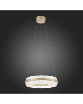 SL383.203.01 Светильник подвесной ST-Luce Золотистый/Золотистый, Прозрачный LED 1*34W 3000K CHERIO-foto12