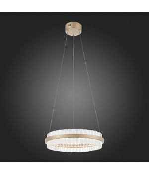 SL383.203.01 Светильник подвесной ST-Luce Золотистый/Золотистый, Прозрачный LED 1*34W 3000K CHERIO-foto12
