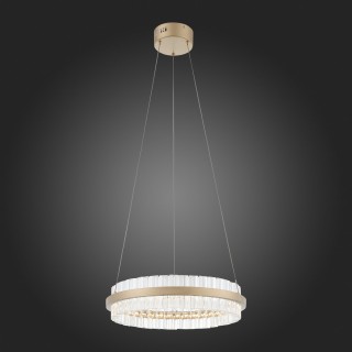 SL383.203.01 Светильник подвесной ST-Luce Золотистый/Золотистый, Прозрачный LED 1*34W 3000K CHERIO-foto12