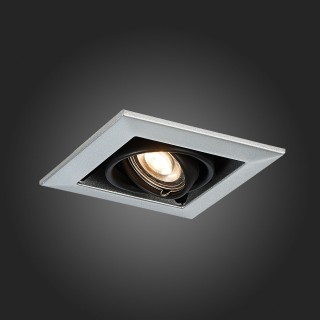 ST250.148.01 Св-к встр. Черный GU10 1*50W  L126xW126xH70 220V Без ламп HEMI-foto9