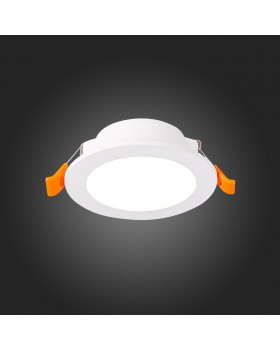 ST212.508.05 Св-к встр. Белый LED 1*5W 3000K/4000K/6000K 375Lm Ra80 110° IP20 D92xH30 220-240V REGGILA-foto8