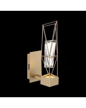 SL815.201.01 Бра ST-Luce Матовое золото/Матовое золото, Прозрачный LED 1*6W 4000K PROGETTO-foto6