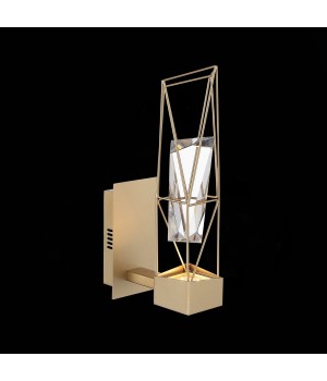 SL815.201.01 Бра ST-Luce Матовое золото/Матовое золото, Прозрачный LED 1*6W 4000K PROGETTO-foto6