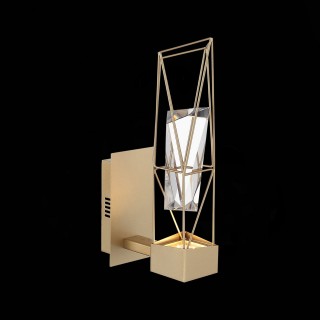 SL815.201.01 Бра ST-Luce Матовое золото/Матовое золото, Прозрачный LED 1*6W 4000K PROGETTO-foto6