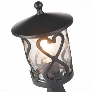 SL085.405.01 Светильник уличный наземный ST-Luce Черный/Черный, Прозрачный E27 1*60W LORNE-foto3