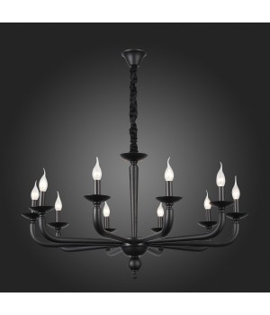 SL1114.403.10 Люстра подвесная ST-Luce Черный E14 10*40W FORTEZA-foto5