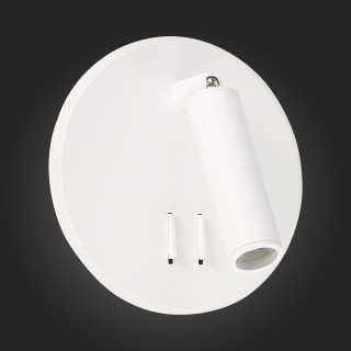 SL1586.513.01 Светильник настенный Белый LED 1*8W 3000K 624Lm Ra>80 24° IP20 L-xW155xH155 170-240V BONDI-foto10