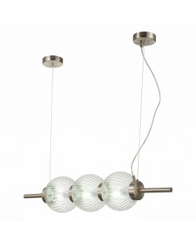 SL1155.113.03 Светильник подвесной ST-Luce Никель/Прозрачный E14 3*40W MARENA-foto11