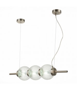 SL1155.113.03 Светильник подвесной ST-Luce Никель/Прозрачный E14 3*40W MARENA-foto11