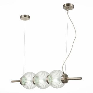 SL1155.113.03 Светильник подвесной ST-Luce Никель/Прозрачный E14 3*40W MARENA-foto11