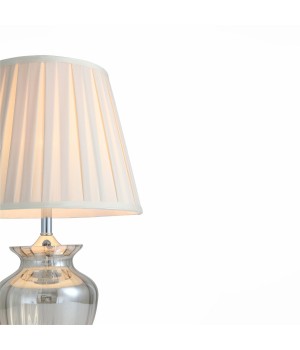 SL967.104.01 Прикроватная лампа ST-Luce Хром/Бежевый E27 1*60W (из 2-х коробок) ASSENZA-foto3