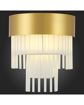 SL1352.201.01 Бра ST-Luce Золотистый/Белый, Прозрачный E14 1*40W Aversa-foto6