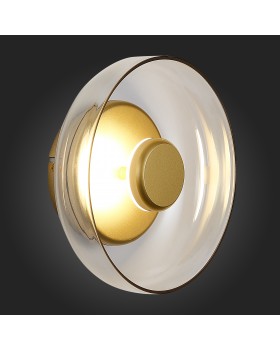 SL6002.201.01 Светильник настенный ST-Luce Золотистый/Янтарный LED 1*7W 4000K LAZIO-foto5