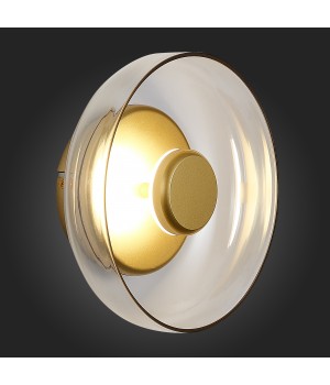 SL6002.201.01 Светильник настенный ST-Luce Золотистый/Янтарный LED 1*7W 4000K LAZIO-foto5