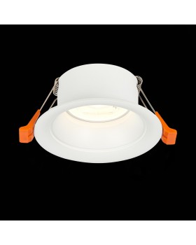 ST200.508.01 Св-к встр. Мат. белый GU10 1*50W D89xH40 220V Без ламп BARRA-foto4