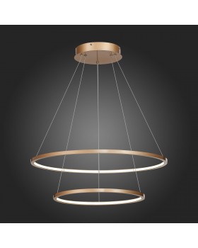 ST603.243.56 Светильник подвесной ST-Luce Золотистый/Белый LED 1*56W 4000K ST603 IN-foto4