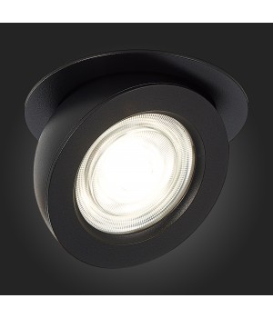 ST654.448.10 Св-к встр. Черный LED 1*10W 4000K 850Lm Ra>90 38° IP20 D109xH60 180-240V ST654-foto5