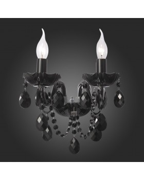 SL642.401.02 Бра ST-Luce Черный, Хром/Черный E14 2*40W ODILIA-foto3