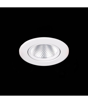 ST211.538.08.24 Св-к встр. Белый LED 1*8W 3000K 640Lm Ra80 24° IP20 D86xH50 220-240V MIRO-foto6