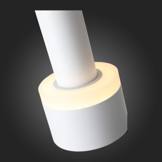 ST102.503.12 Светильник подвесной Белый LED 1*12W 3000K 936Lm Ra>80 120° IP20 D100xH160 170-240V PANAGGIO-foto15