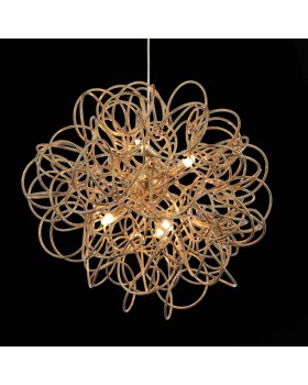 SL787.203.06 Люстра подвесная ST-Luce Золотистый/Золотистый G9 6*5W MERULO-foto3