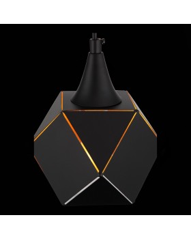 SL258.403.01 Светильник подвесной ST-Luce Черный/Черный, Золото E14 1*40W ENIGMA-foto6