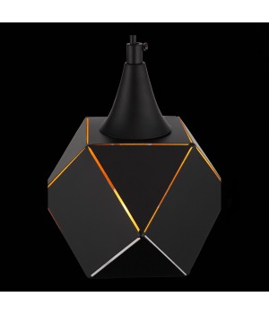 SL258.403.01 Светильник подвесной ST-Luce Черный/Черный, Золото E14 1*40W ENIGMA-foto6