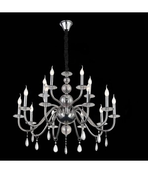 SL1113.403.15 Люстра подвесная ST-Luce Хром, Дымчатый, Прозрачный E14 15*40W SIEMA-foto10