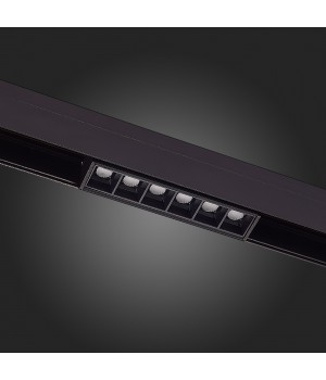 ST361.446.06 Магнитный трековый светильник Черный LED 1*6W 4000K 532Lm Ra>80 36° IP20 L115xW22xH44 48V SEIDE-foto8