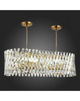 SL1170.303.12 Светильник подвесной ST-Luce Латунь/Прозрачный E14 12*40W FABIO-foto5