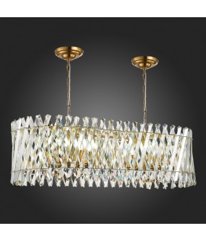 SL1170.303.12 Светильник подвесной ST-Luce Латунь/Прозрачный E14 12*40W FABIO-foto5