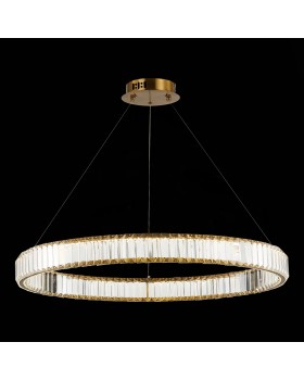 SL1622.383.01 Люстра подвесная ST-Luce Латунь/Прозрачный LED 1*52W 4000K TIVOLI-foto4