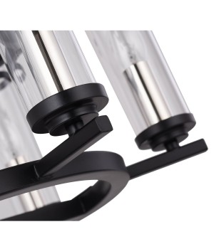 SL334.403.06 Люстра подвесная ST-Luce Черный, Никель/Прозрачный E14 6*60W BICHERO-foto10