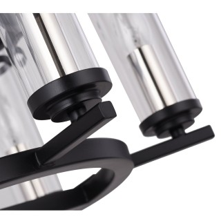 SL334.403.06 Люстра подвесная ST-Luce Черный, Никель/Прозрачный E14 6*60W BICHERO-foto10