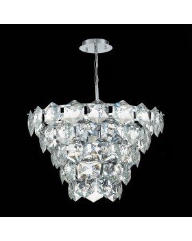 SL1631.103.09 Люстра подвесная ST-Luce Хром/Прозрачный E14 9*40W Viterbo-foto8