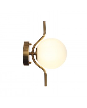 SL1126.201.01 Светильник настенный ST-Luce Золотистый/Белый G9 1*5W FORCIO-foto2