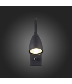 SL1014.401.01 Светильник настенный ST-Luce Черный/Черный GU10 1*3W AMIO-foto9