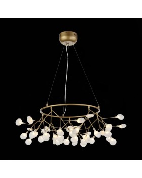 SL411.253.45 Люстра подвесная ST-Luce Золотистый/Белый G4 45*1,5W RICCARDO-foto8