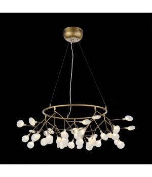 SL411.253.45 Люстра подвесная ST-Luce Золотистый/Белый G4 45*1,5W RICCARDO-foto8
