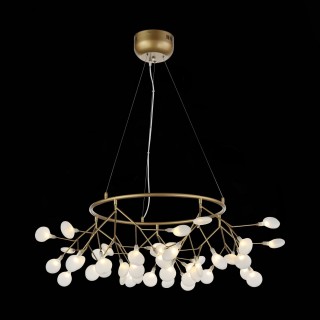 SL411.253.45 Люстра подвесная ST-Luce Золотистый/Белый G4 45*1,5W RICCARDO-foto8