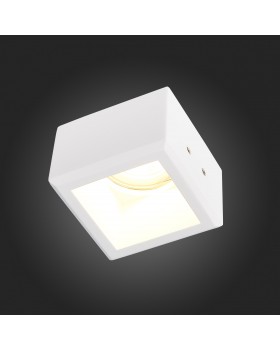 ST252.518.01 Св-к встр. из гипса белый GU10 1*50W IP20 L80xW80xH52 180-240V Без ламп ST252–254 GYPSUM-foto9