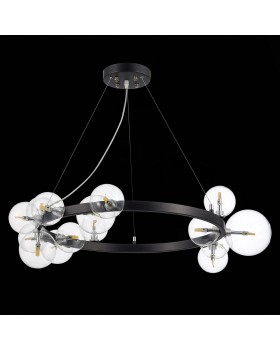 SL1165.403.15 Светильник подвесной ST-Luce Черный/Прозрачный G4 15*5W NECTON-foto8