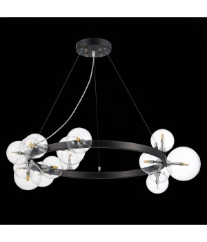 SL1165.403.15 Светильник подвесной ST-Luce Черный/Прозрачный G4 15*5W NECTON-foto8